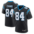 Carolina Panthers Mitchell Evans Nike Black Team Game Jersey