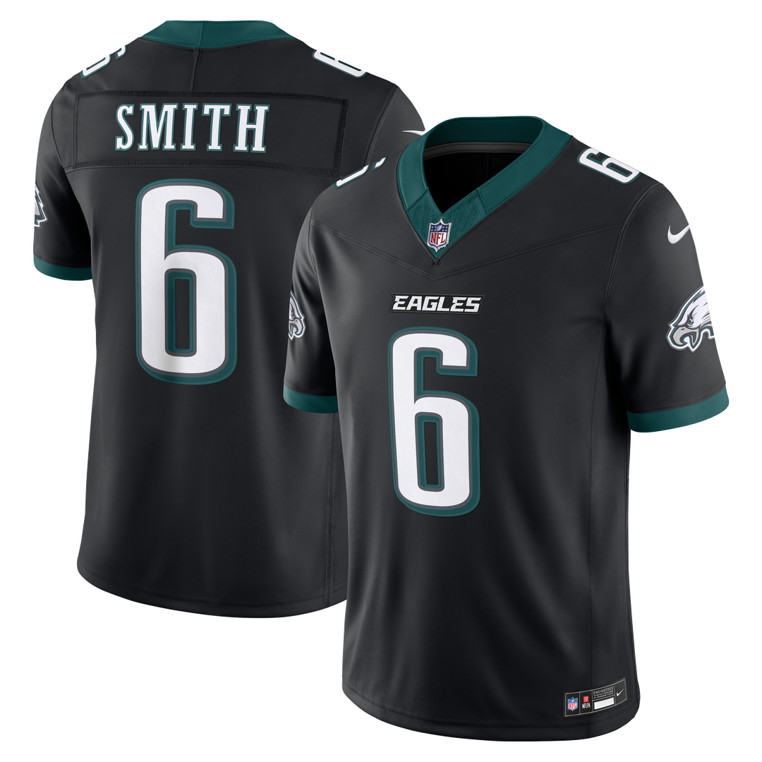 Philadelphia Eagles DeVonta Smith Nike Kelly Green Alternate Vapor F.U.S.E. Stitched Limited Jersey