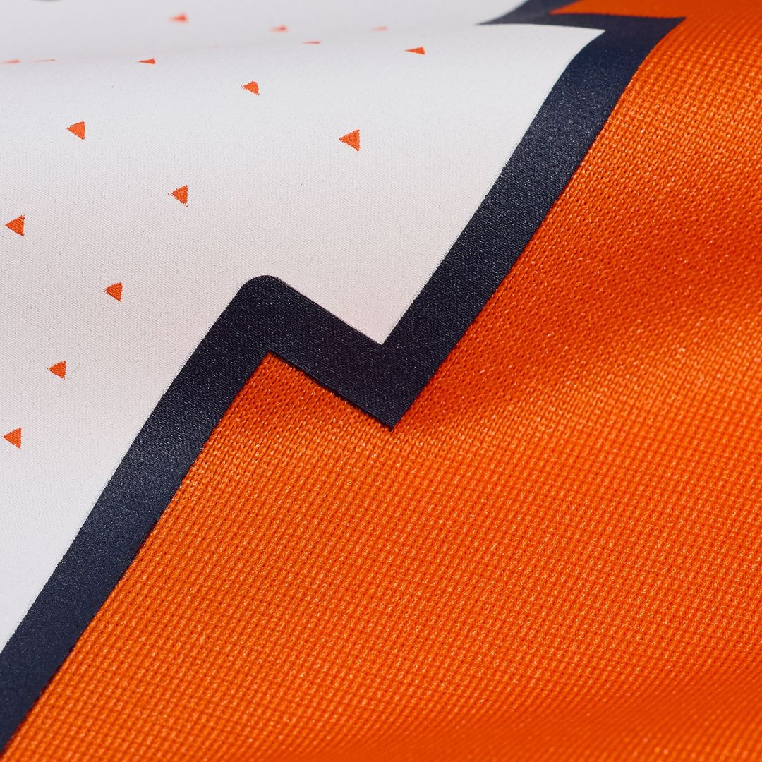 Denver Broncos Nate Adkins Nike Orange Team Game Jersey