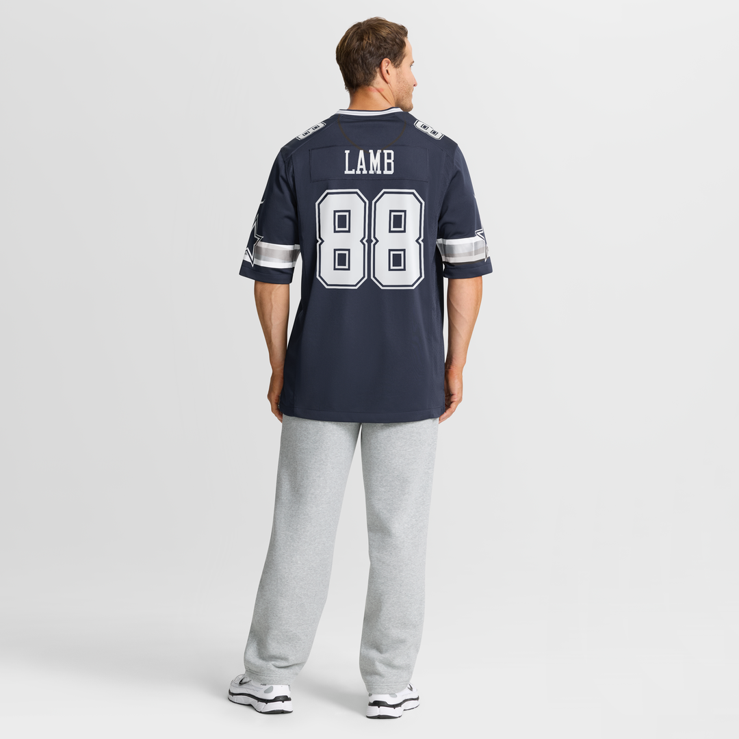 Dallas Cowboys CeeDee Lamb Nike White Game Team Jersey