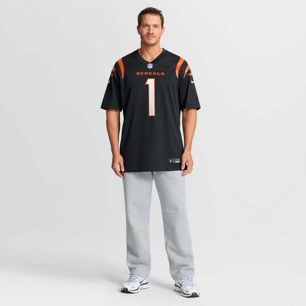Cincinnati Bengals Ja'Marr Chase Nike Orange Alternate Game Jersey