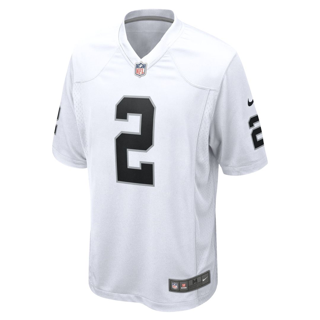 Las Vegas Raiders Ashton Jeanty Nike White Game Jersey