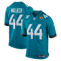 Jacksonville Jaguars Travon Walker Nike Teal Player Game Jersey