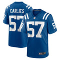 Indianapolis Colts Jaylon Carlies Nike Royal Game Jersey