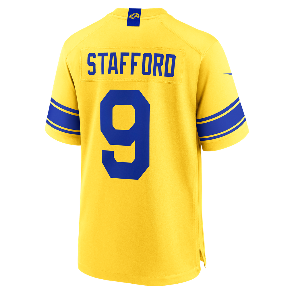 Los Angeles Rams Matthew Stafford Nike White White Game Player Jersey