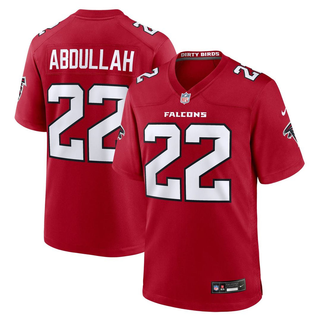 Atlanta Falcons Yasir Abdullah Nike Red Team Game Jersey