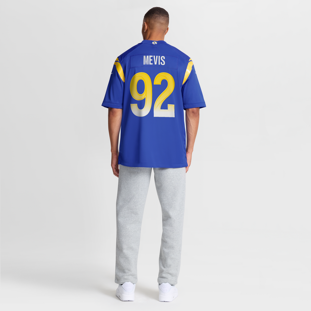 Los Angeles Rams Harrison Mevis Nike Royal Team Game Jersey