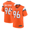 Denver Broncos Eyioma Uwazurike Nike Orange Team Game Jersey