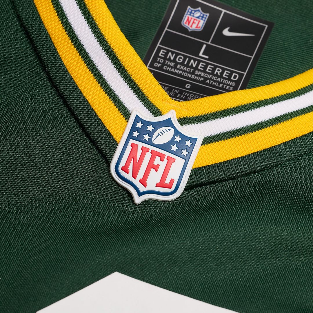 Green Bay Packers Jerry Kramer Nike Green Game Retired Player Jersey
