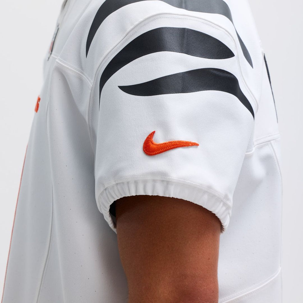 Cincinnati Bengals Joe Burrow Nike White Vapor F.U.S.E. Elite Jersey