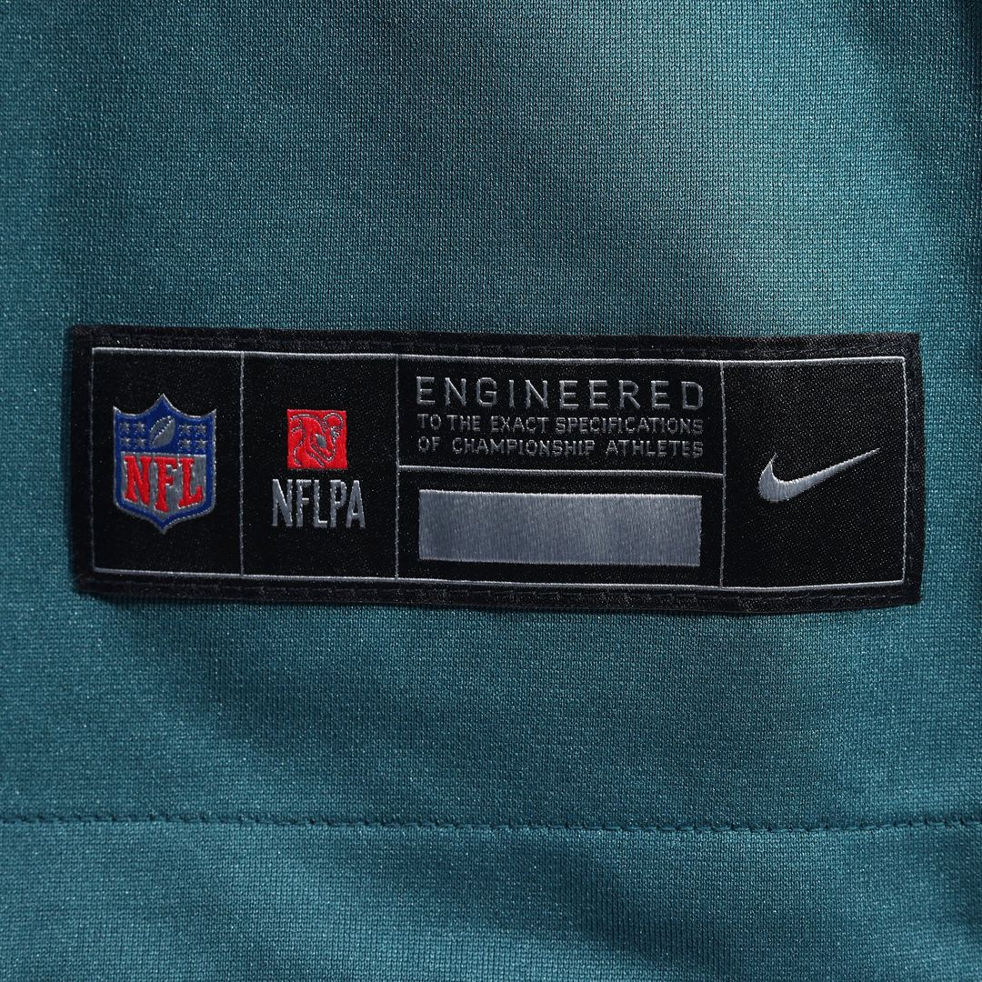 Philadelphia Eagles DeVonta Smith Nike Midnight Green Team Game Jersey