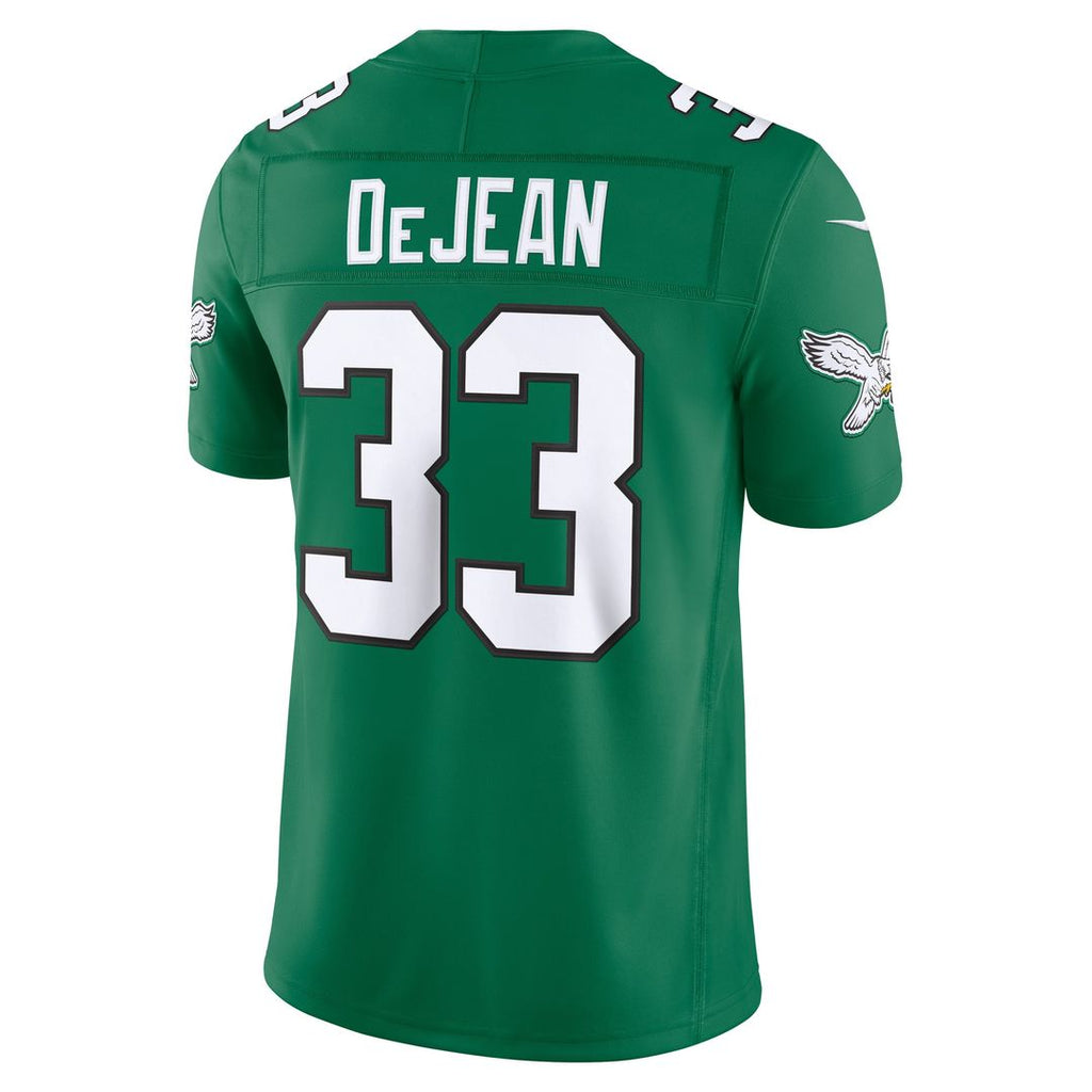 Philadelphia Eagles Cooper DeJean Nike Black Alternate Vapor F.U.S.E. Stitched Limited Jersey