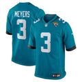 Jacksonville Jaguars Jakobi Meyers Nike Teal Team Game Jersey