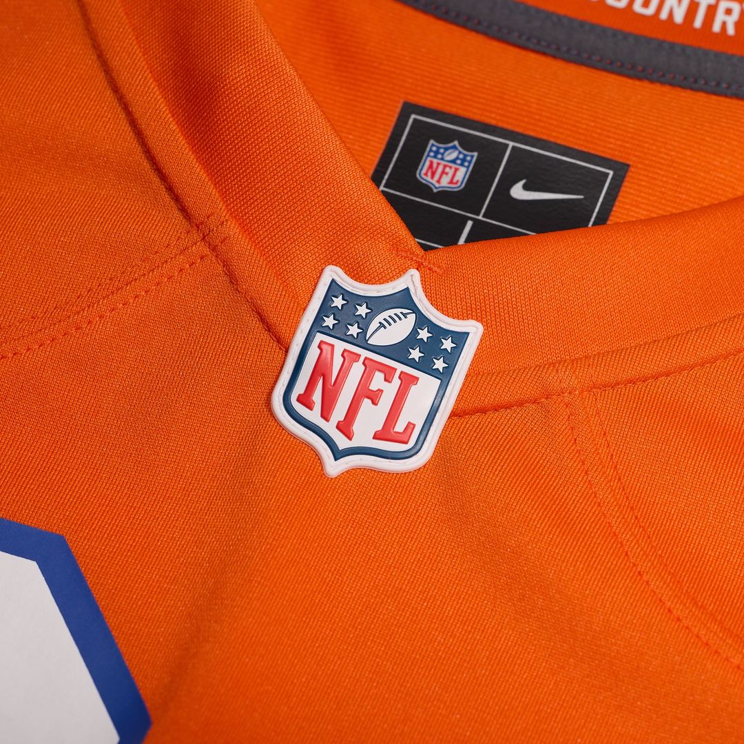 Denver Broncos Nike Orange Mile High Collection 1977 Throwback Custom Game Jersey