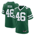 New York Jets Joseph Ossai Nike Legacy Green Team Game Jersey