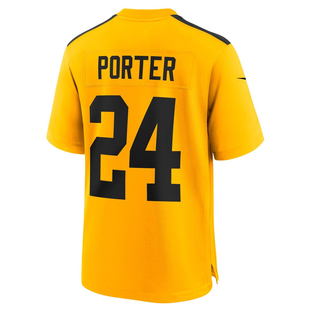 Pittsburgh Steelers Joey Porter Jr. Nike Black Game Jersey