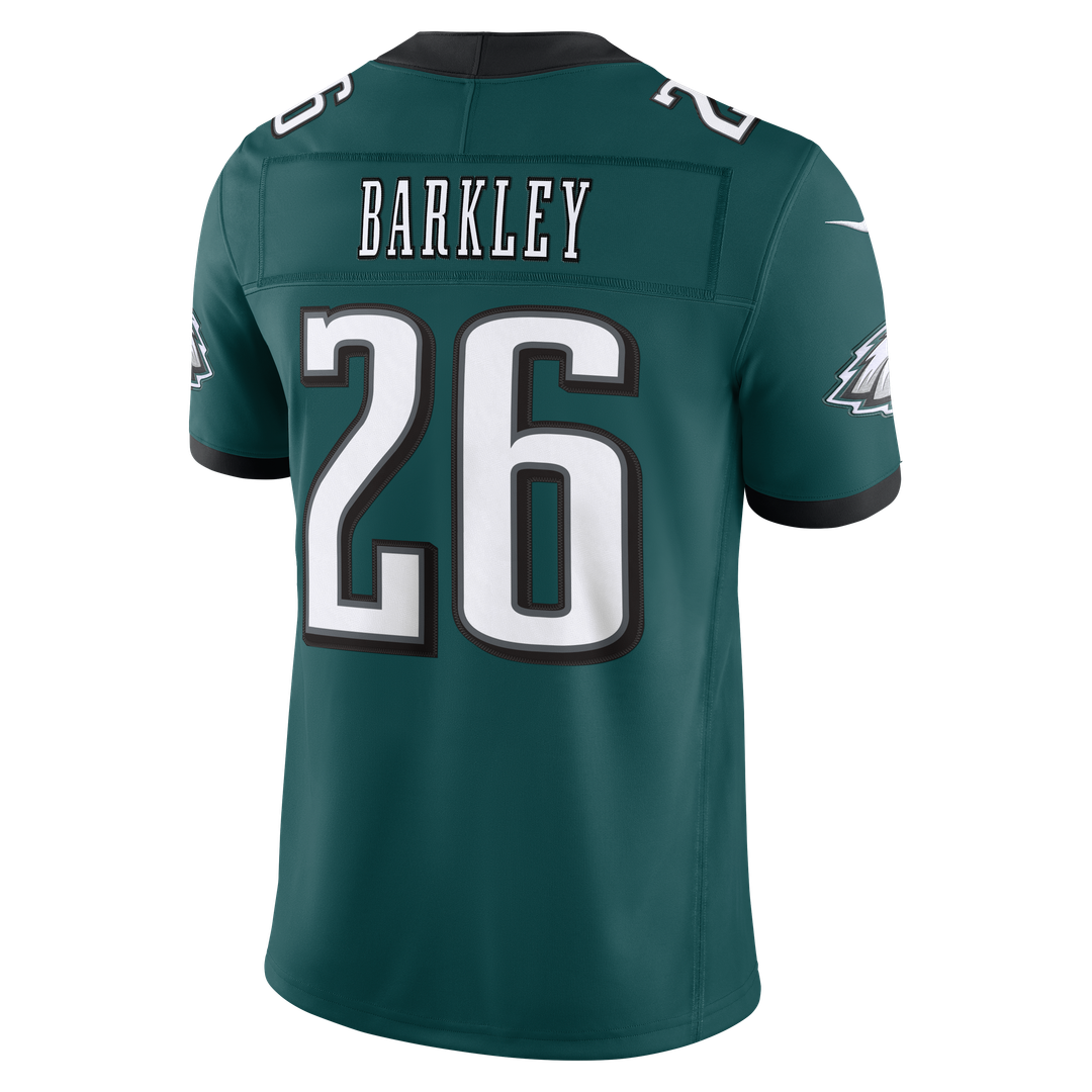 Philadelphia Eagles Saquon Barkley Nike Black Alternate Vapor F.U.S.E. Stitched Limited Jersey