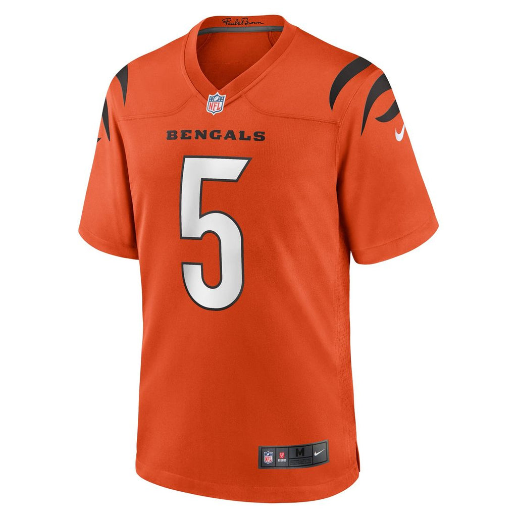 Cincinnati Bengals Tee Higgins Nike Black Game Player Jersey