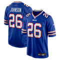 Buffalo Bills Ty Johnson Nike Royal Team Game Jersey