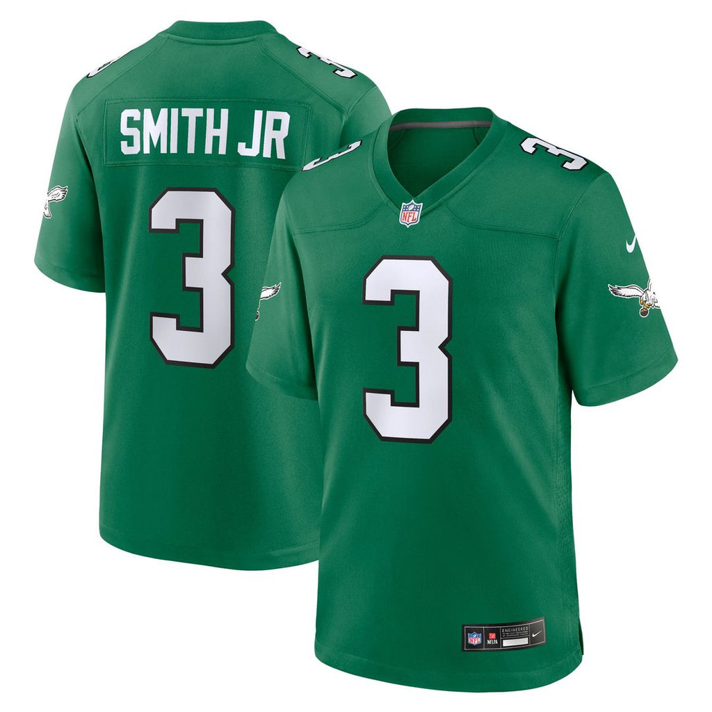 Philadelphia Eagles Nolan Smith Nike Kelly Green Alternate Game Jersey