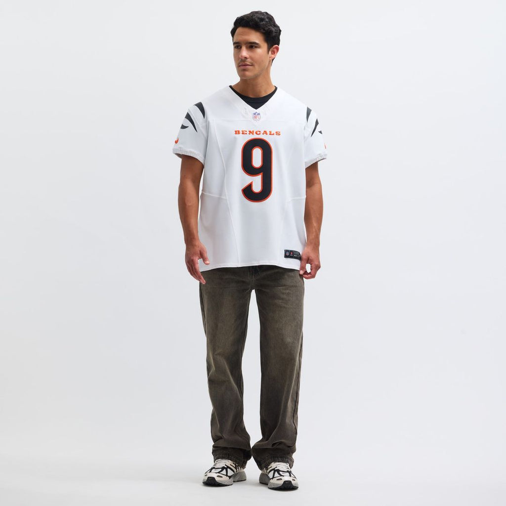 Cincinnati Bengals Joe Burrow Nike White Vapor F.U.S.E. Elite Jersey