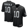 Las Vegas Raiders Dont'e Thornton Jr. Nike Black Team Game Jersey
