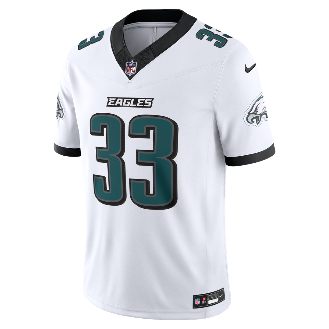Philadelphia Eagles Cooper DeJean Nike White Vapor F.U.S.E. Stitched Limited Jersey