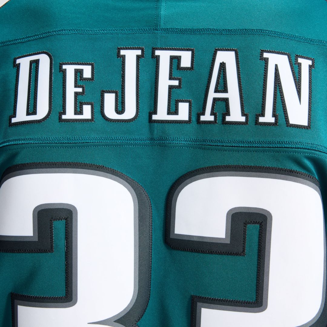 Philadelphia Eagles Cooper DeJean Nike White Vapor F.U.S.E. Stitched Limited Jersey