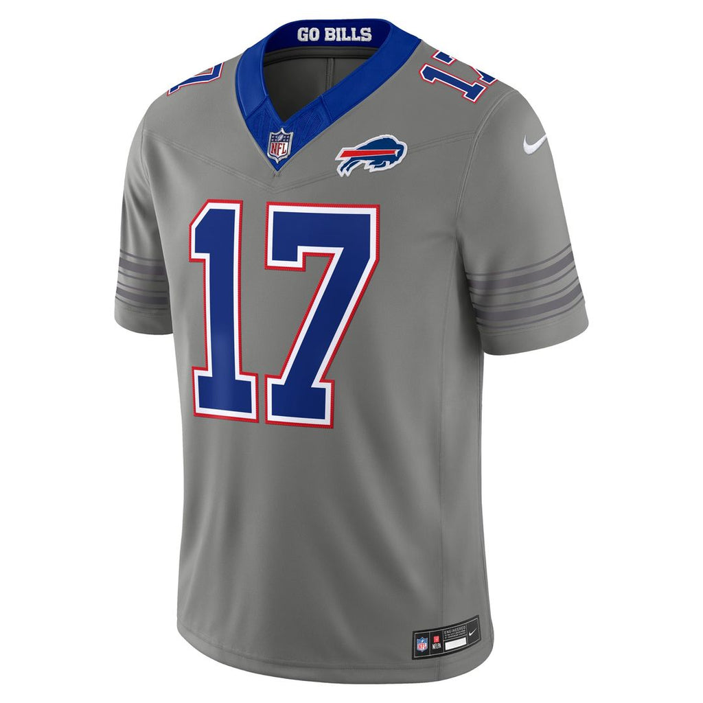 Buffalo Bills Josh Allen Nike White Vapor F.U.S.E. Stitched Limited Jersey