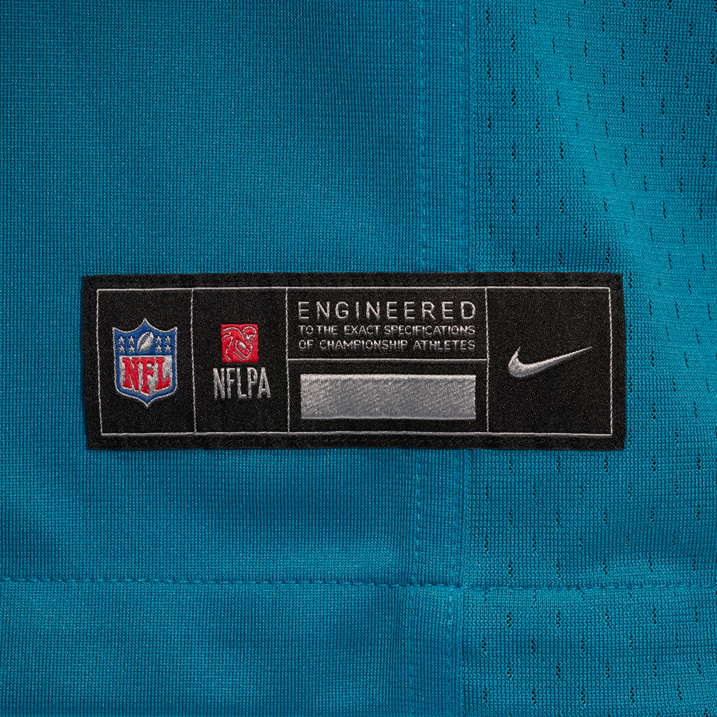 Jacksonville Jaguars Logan Cooke Nike Teal Game Jersey