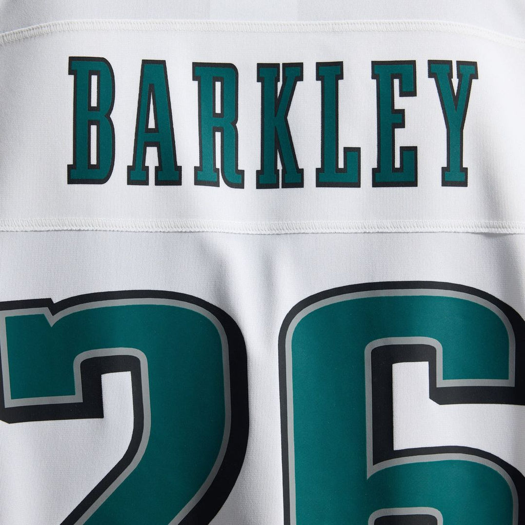 Philadelphia Eagles Saquon Barkley Nike Black Alternate Game Jersey