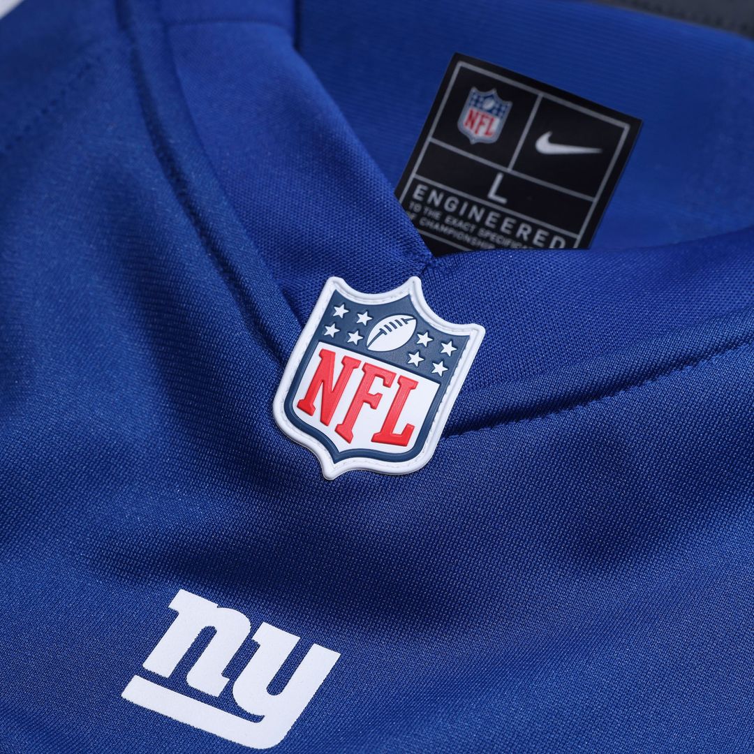 New York Giants Beau Brade Nike Royal Team Game Jersey
