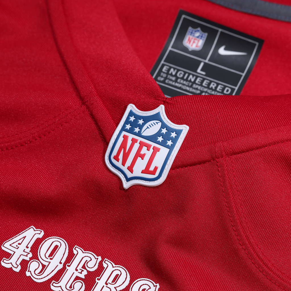 San Francisco 49ers Luke Gifford Nike Scarlet Team Game Jersey
