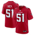 Atlanta Falcons Jared Ivey Nike Red Team Game Jersey