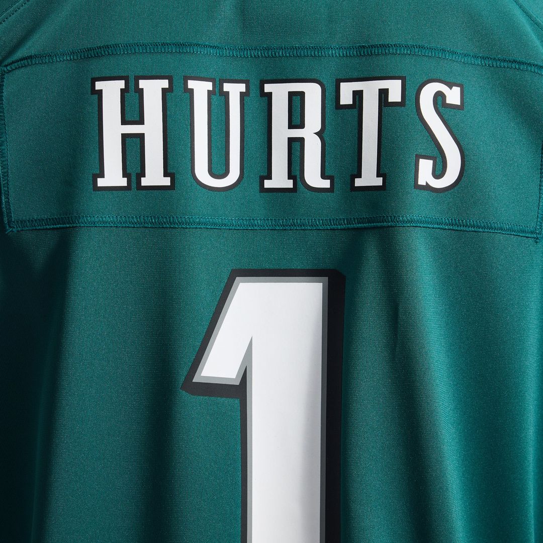 Philadelphia Eagles Jalen Hurts Nike Black Alternate Game Jersey