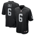 Las Vegas Raiders AJ Cole Nike Black Game Jersey