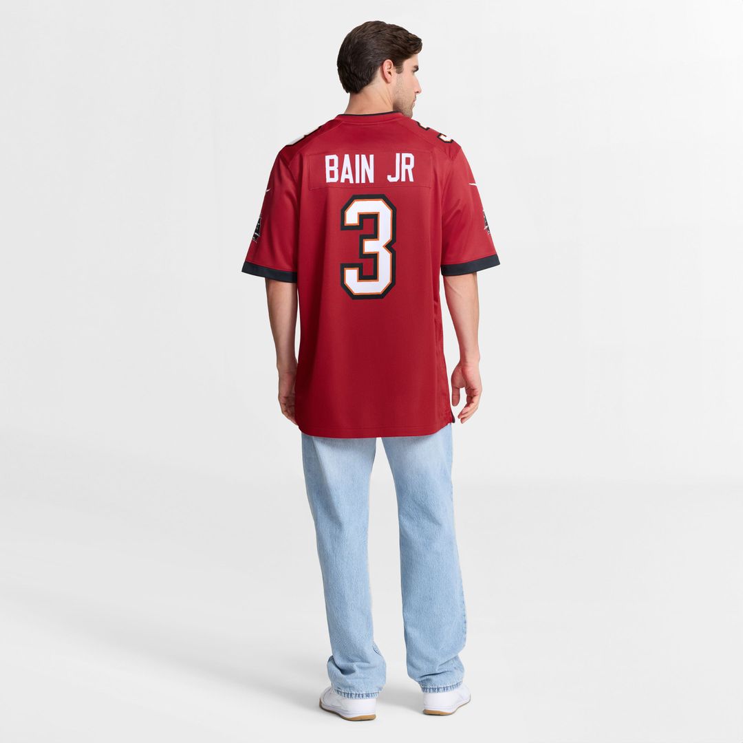 Tampa Bay Buccaneers Rueben Bain Jr. Nike Red Team Game Jersey