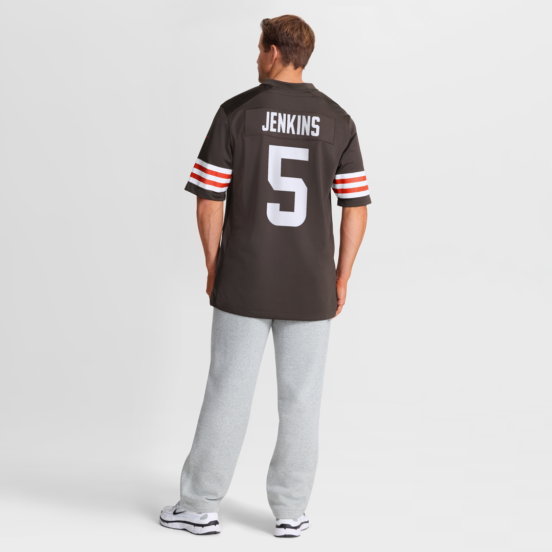 Cleveland Browns Rayshawn Jenkins Nike Brown Team Game Jersey