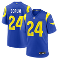 Los Angeles Rams Blake Corum Nike Royal Game Jersey