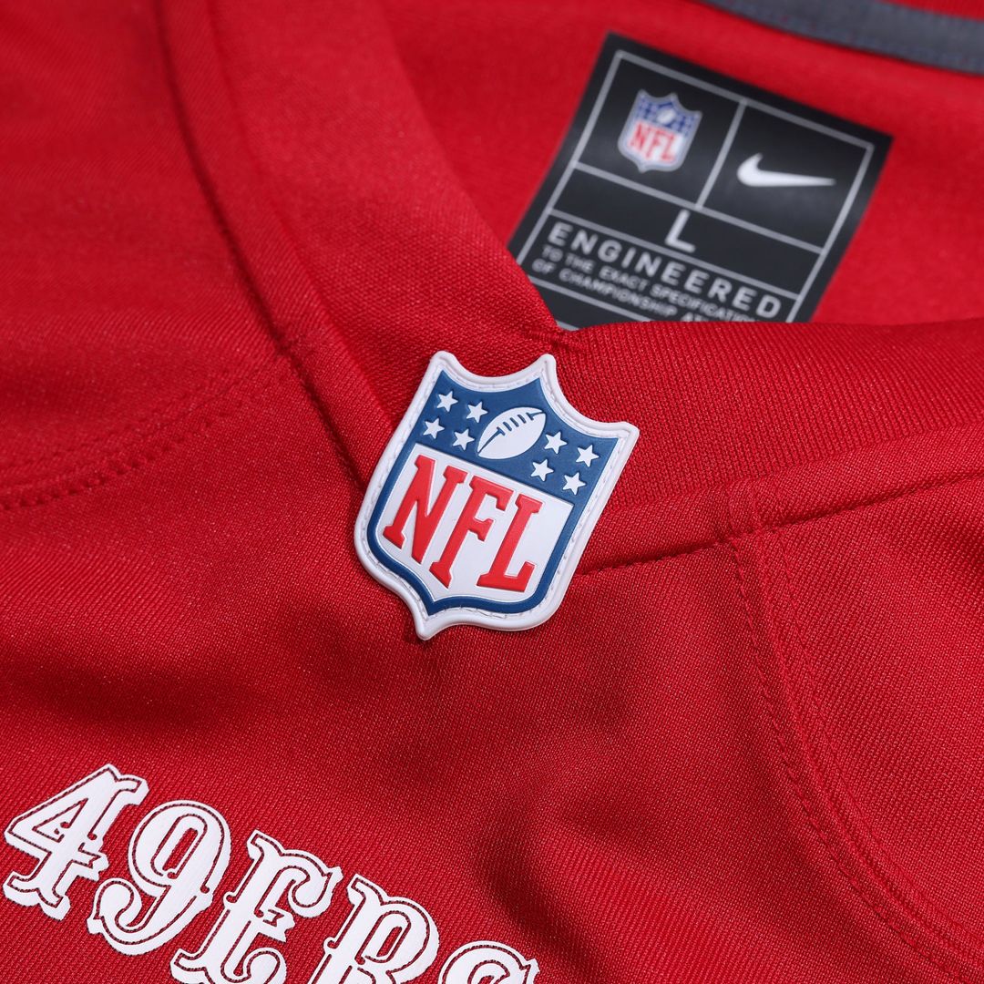 San Francisco 49ers Nike Scarlet Custom Jersey