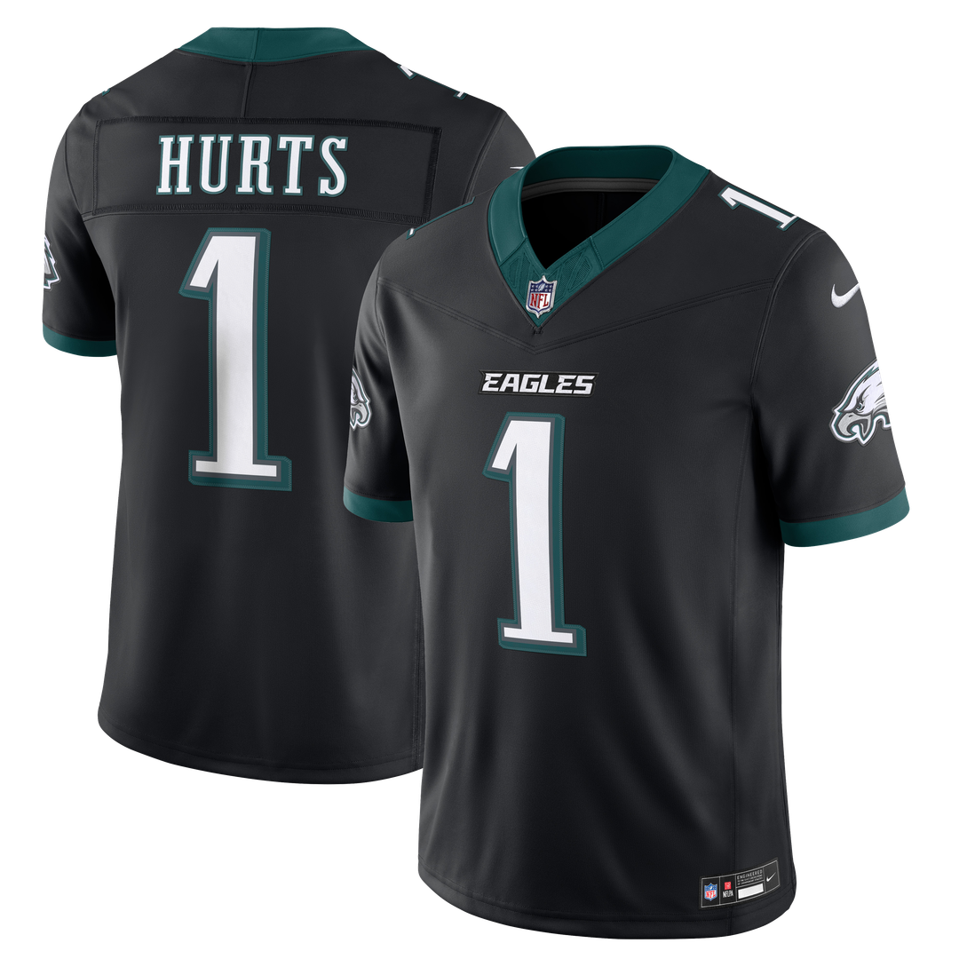 Philadelphia Eagles Jalen Hurts Nike Kelly Green Alternate Vapor F.U.S.E. Stitched Limited Jersey