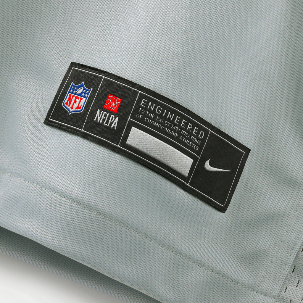 Detroit Lions Kerby Joseph Nike Silver 2026 Rivalries Collection Game Jersey
