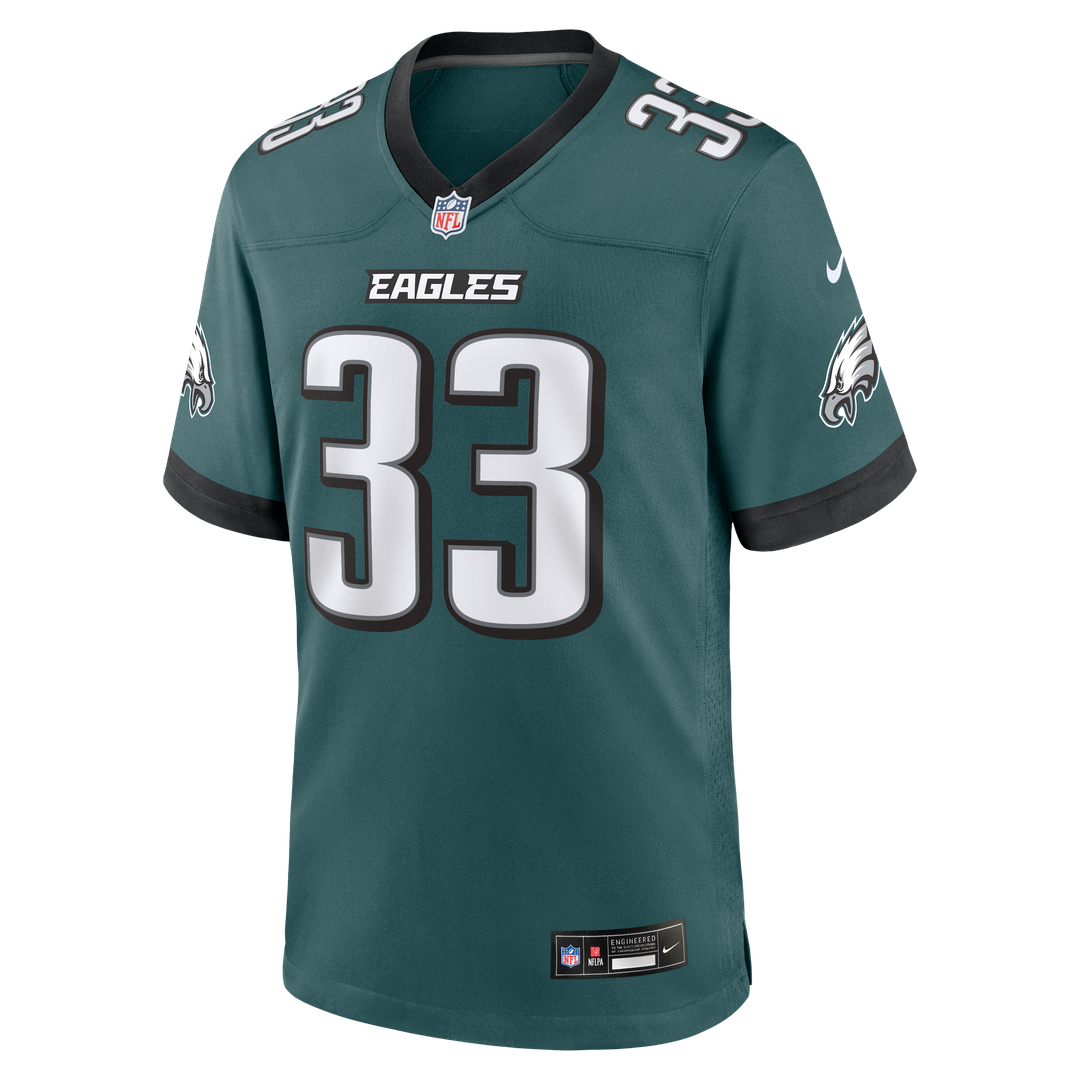 Philadelphia Eagles Cooper DeJean Nike Black Alternate Game Jersey