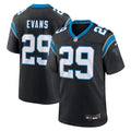 Carolina Panthers Akayleb Evans Nike Black Team Game Jersey