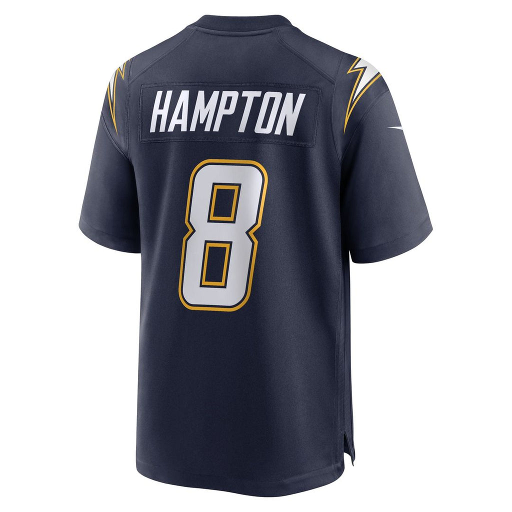 Los Angeles Chargers Omarion Hampton Nike Gold Alternate Charger Power Game Player Jersey