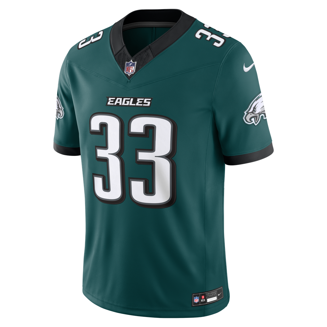 Philadelphia Eagles Cooper DeJean Nike White Vapor F.U.S.E. Stitched Limited Jersey