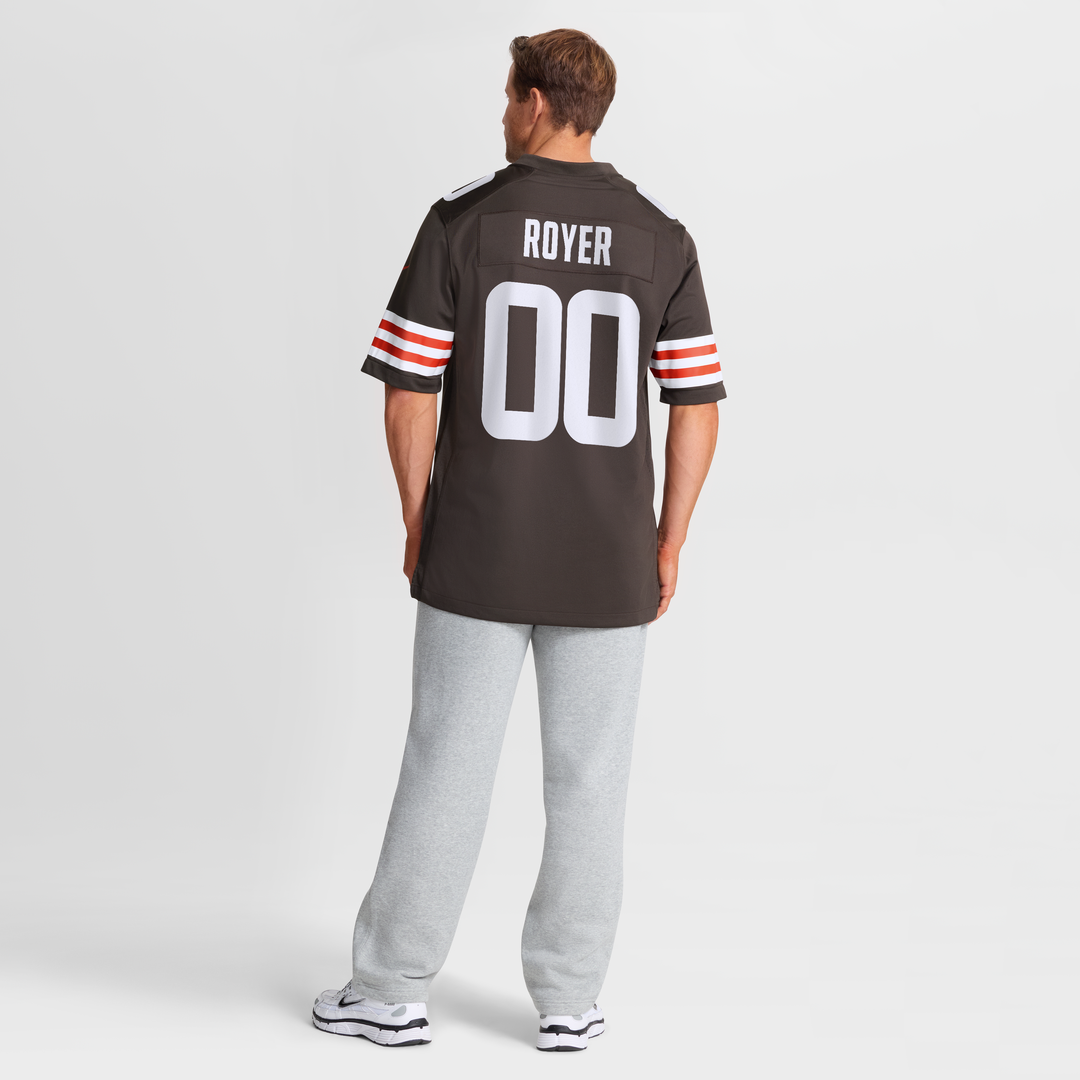 Cleveland Browns Joe Royer Nike Brown Game Jersey
