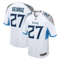 Tennessee Titans Eddie George Nike White Retired Player Game Jersey