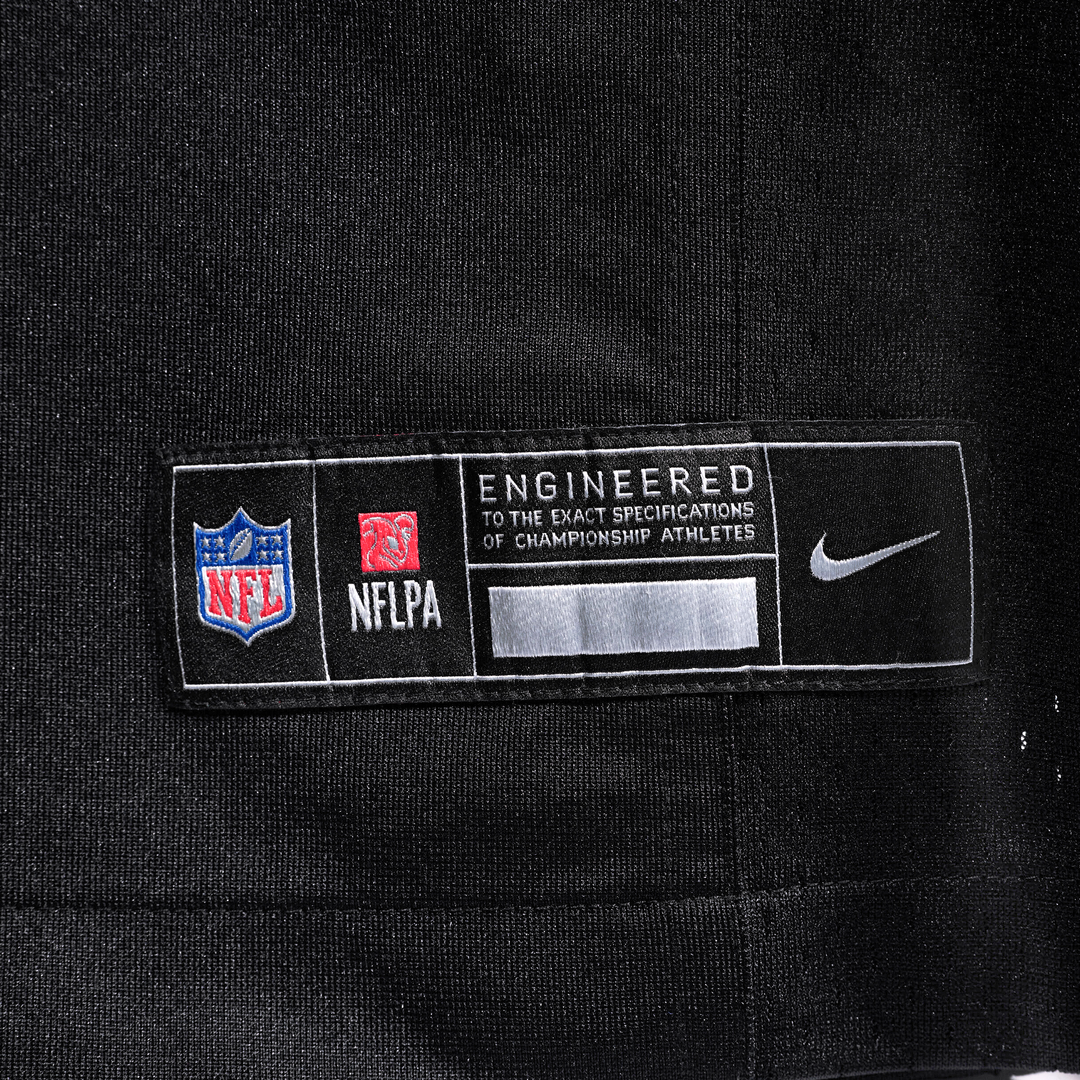 New Orleans Saints Vernon Broughton Nike Black Team Game Jersey
