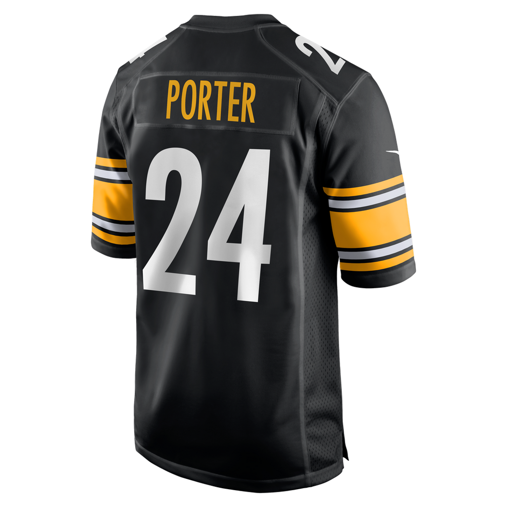 Pittsburgh Steelers Joey Porter Jr. Nike Gold Alternate 1933 Throwback Game Jersey